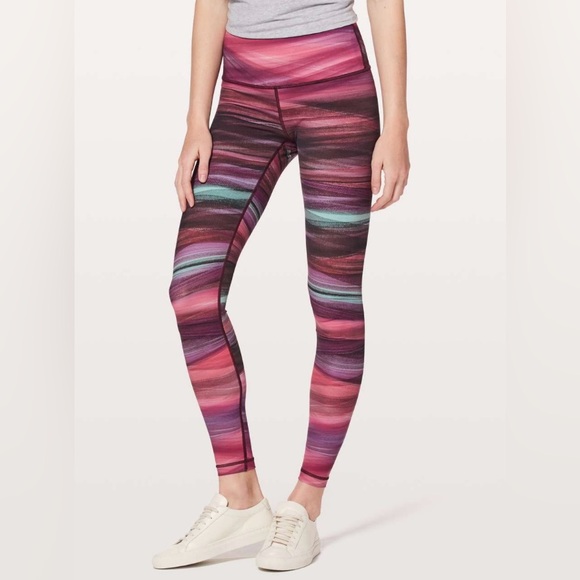 [Lululemon] Wunder Under Hi-Rise Tight Central Saint Martins Nulux 28" Sz: 6 - Picture 5 of 9